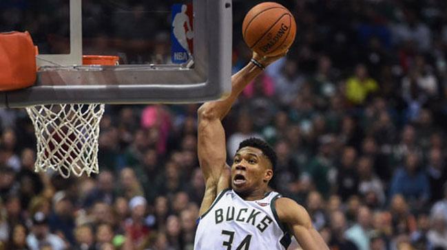 Antetokounmpo'dan kariyer rekoru