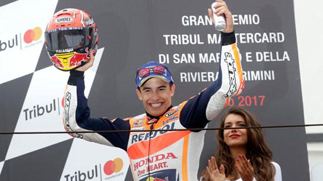 MotoGP Dnya ampiyonas'nn 16. yar Avustralya Grand Prix'sinde Marc Marquez birinci oldu