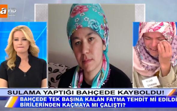 Mge Anl'da Fatma Uyank aranyor