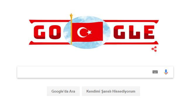 Google Cumhuriyet Bayram'n kutlad  