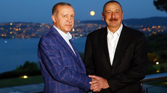 Aliyev'den Erdoan'a 29 Ekim mesaj