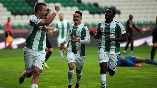 Mehmet zdilek'le ilk mana kan Atiker Konyaspor, Osmanlspor'u evinde 1-0 yendi