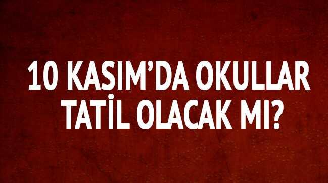 10 Kasm'da okullar tatil olacak m"