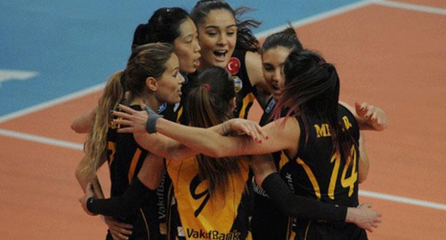 Vakfbank durdurulamyor!! Sar-Siyahllar Nilfer Belediyespor'u 3-2 malup etti