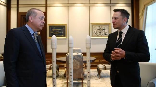 Cumhurbakan Erdoan, Elon Musk ile olan grmesini anlatt