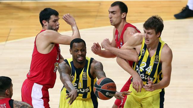 Fenerbahe Dou evinde Olimpiakos'a uzatmalarda boyun edi: 83-90