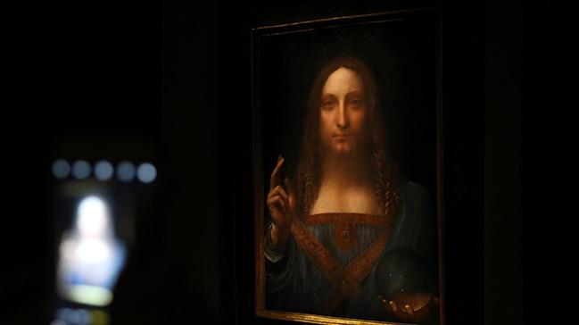 Leonardo da Vinci'nin 'Salvator Mundi' tablosu 450 milyon dolara satld 