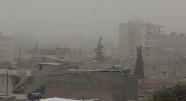 Suriye zerinden gelen toz bulutu anlurfa'y etkisi altna ald