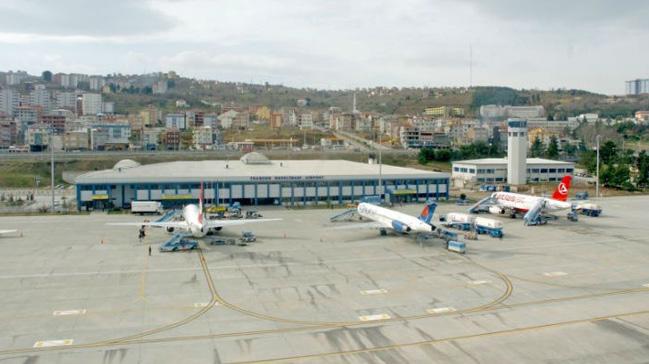 Trabzon Havaliman'n 10 ayda 3 milyon 522 bin 720 kii kulland