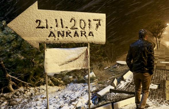 Ankara'ya kar bastrd hava durumu 23 Kasm'a kadar...