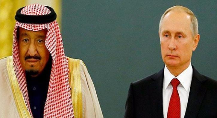 Putin ve Kral Selman telefonda Suriye'yi grt