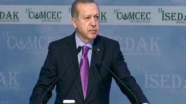 Cumhurbakan Erdoan: slam dnyasnn istikbalini yok etmeye ynelik kirli bir senaryo uygulanyor 