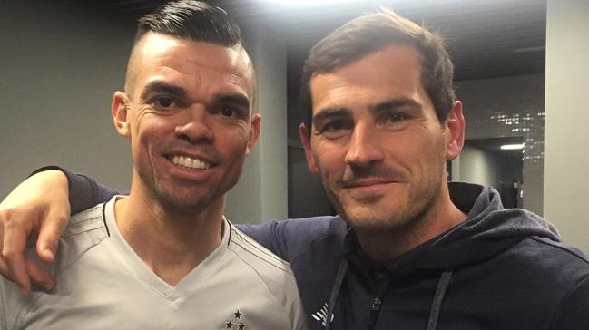 Beikta - Porto ma sonras Iker Casillas ile Pepe bir araya geldi