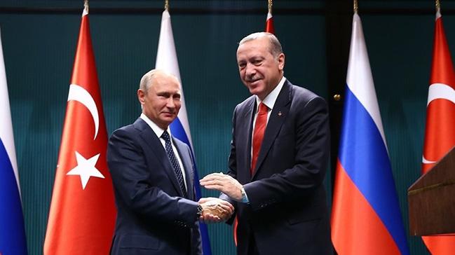 Cumhurbakan Erdoan, Rusya'ya gitti