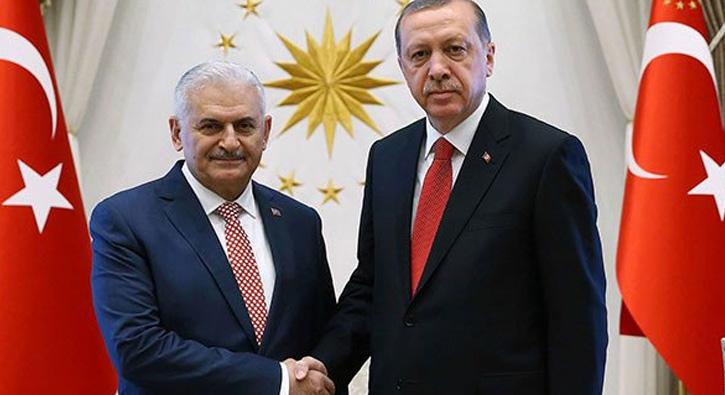 Cumhurbakan Erdoan, Babakan Yldrm' kabul etti