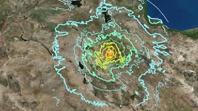 ran'da  6.0 byklnde bir deprem meydana geldi