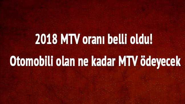 MTV Motorlu Tatlar Vergisi zamm ne kadar" 