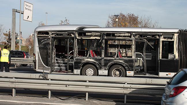 Metrobs yolunda kaza: Yarallar olduu bildirildi