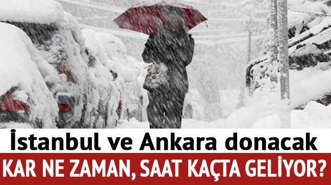 stanbul Ankara hava durumu kar ya Meteoroloji son dakika ne zaman kata 