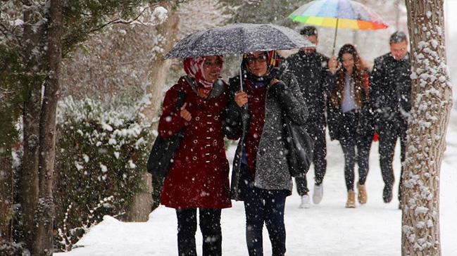 Meteorolojiden 5 il iin kar ya ve souk hava uyars