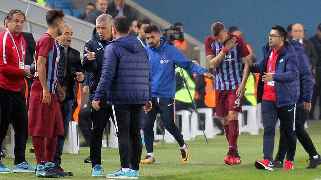 Trabzonspor'da Durica sakatland