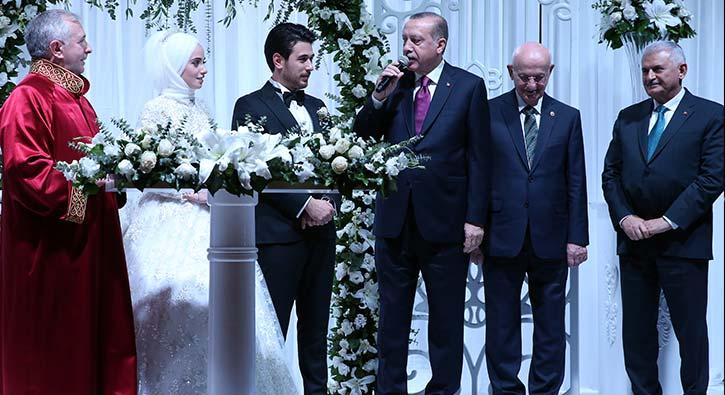 Cumhurbakan Erdoan nikah ahitlii yapt