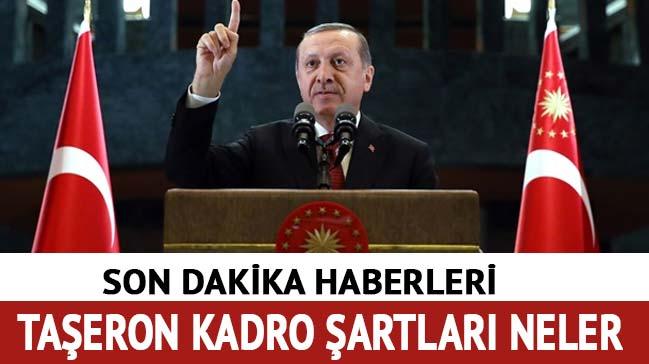 Cumhurbakan Erdoan'dan taeron mjdesi!