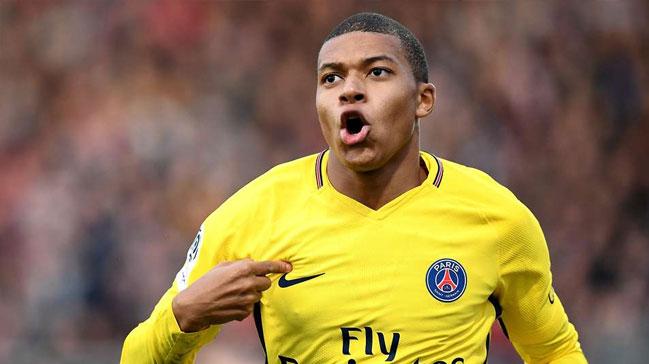 En deerli gen futbolcu Mbappe