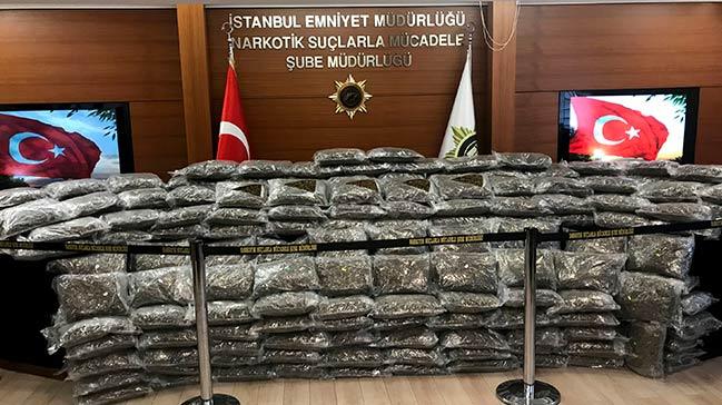 Tr'da 300 kilo uyuturucu ele geirildi