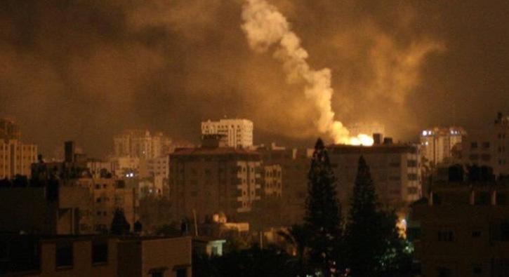 galci srail Gazze'ye tank ve sava uaklaryla saldrd