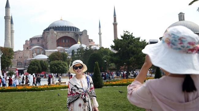 Turistler en ok Antalya ve stanbul'u tercih etti