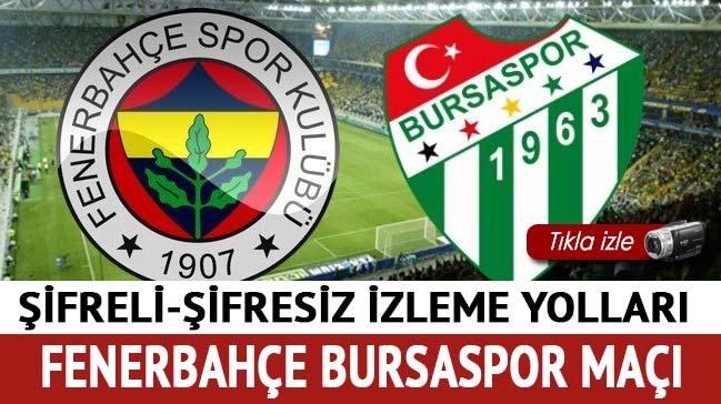 Fenerbahe Bursaspor ma nefes kesti