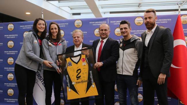 Okan niversitesi Hastanesi VakfBank Spor Kulbnn Salk Sponsoru oldu 