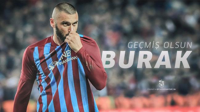 Trabzonspor'dan Burak Ylmaz aklamas