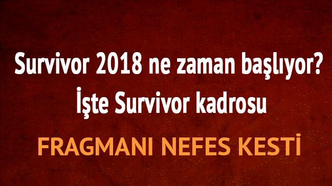 Survivor 2018 ne zaman balyor" te survivor kadrosu