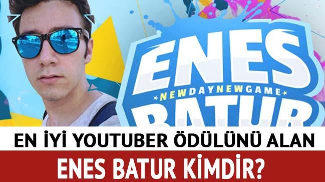 Enes Batur kimdir" Altn Kelebek iyi Youtuber dl Enes Baturun!