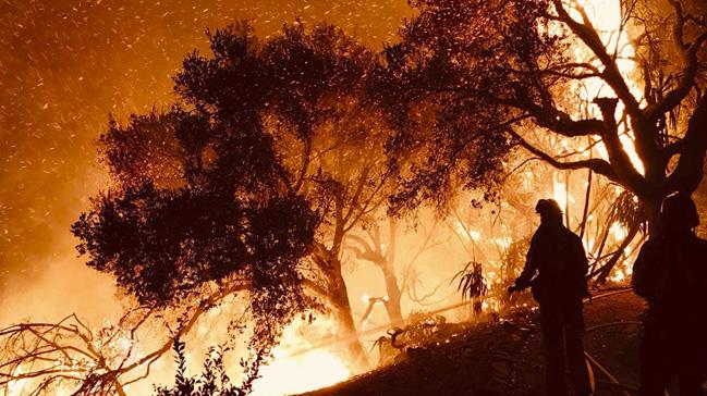 California'daki orman yangn kontrol edilemiyor