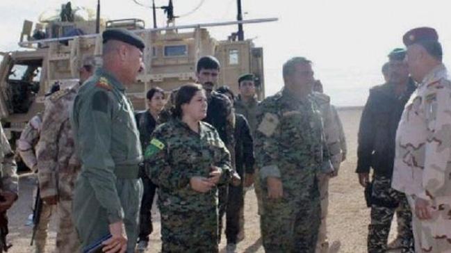 Irak ordusu terr rgt PKK/YPG'yle anlat