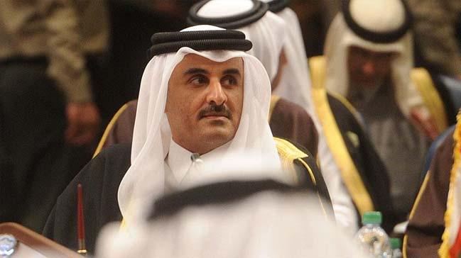 Katar Emiri eyh Al Sani stanbul'a geldi