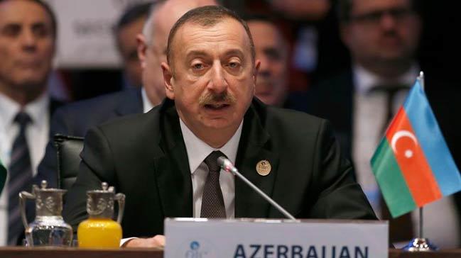 Azerbaycan Cumhurbakan Aliyev: ABD, Kuds kararn yeniden gzden geirmeli