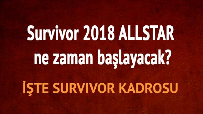 Survivor 2018 All star ne zaman"