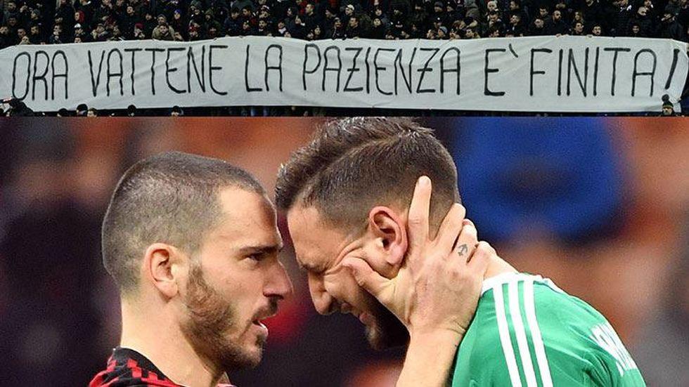 Milan taraftarlarndan Gianluigi Donnarumma'ya byk tepki