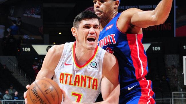 Ersan lyasova'nn 23 say att mata Atlanta Hawks Detroit Pistons'a 105-91 yenildi