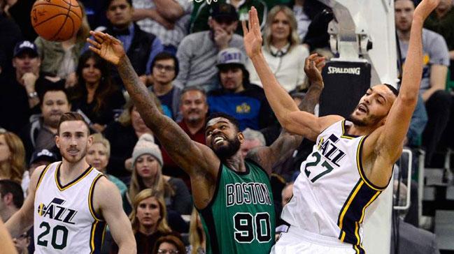 Utah Jazz, Boston Celtics'i 107-95 yenerek 9 yl sonra deplasmanda kazand