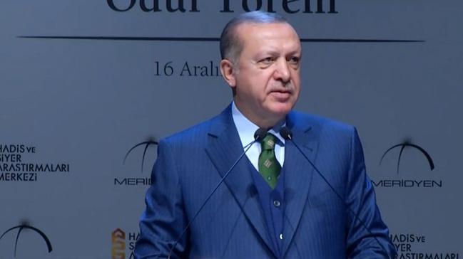 Cumhurbakan Erdoan: slam dnyas yeniden dizayn edilmek isteniyor
