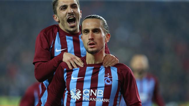 Trabzonspor evinde Bursaspor'u 1-0 yendi ve st ste 5. kez kazand