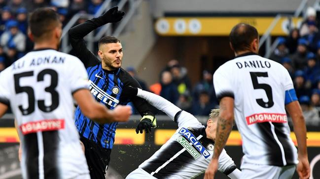 Inter evinde Udinese'ye 3-1 yenildi ve bu sezon ilk kez kaybetti