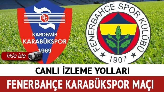 Fenerbahe Karabkspor ma sona erdi