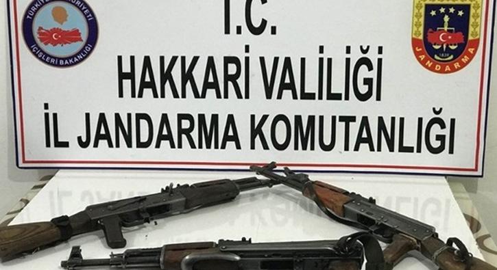 Hakkari'de terr rgt PKK'ya ait mhimmat ele geirildi 