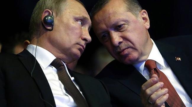 Cumhurbakan Erdoan-Putin Kuds meselesini grt